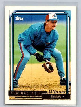 1992 Topps Tim Wallach Baseball Card #385