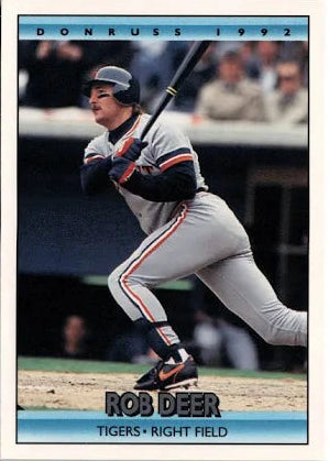 1992 Donruss Robert George Deer Baseball Card #532