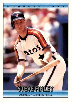 1992 Donruss Steven Allen Finley Baseball Card #197
