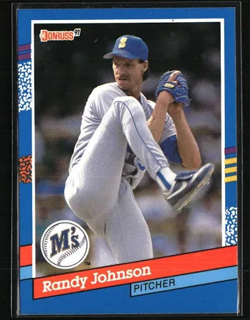 1991 Donruss Randall (Randy) David Johnson Baseball Card #134