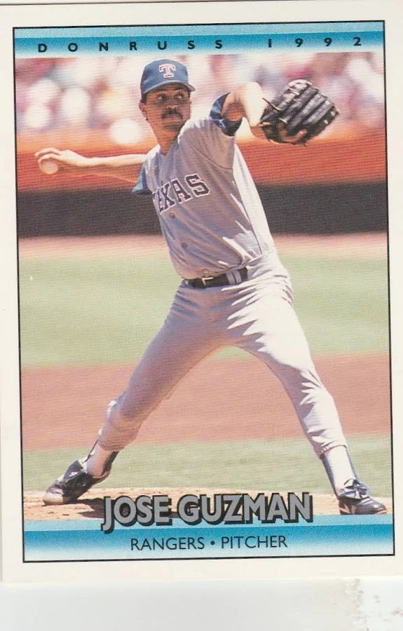 1992 Donruss Jose Alberto Guzman Baseball Card #271