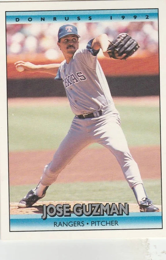 1992 Donruss Jose Alberto Guzman Baseball Card #271