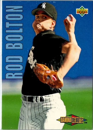 1993 Upper Deck Diamond Debuts Rod Bolton Baseball Card #502
