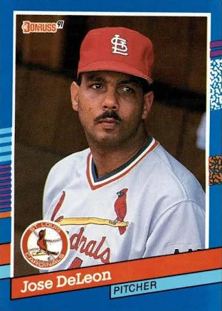 1991 Donruss Jose DeLeon Baseball Card #128