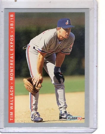 1993 Fleer Tim Wallach Baseball Card #82
