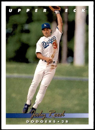 1993 Upper Deck Jody Reed Baseball Card #568