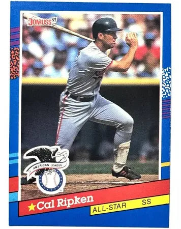 1991 Donruss Calvin (Cal) Edwin Ripken Jr. Baseball Card #52