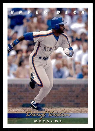 1993 Upper Deck Daryl Boston Baseball Card #737