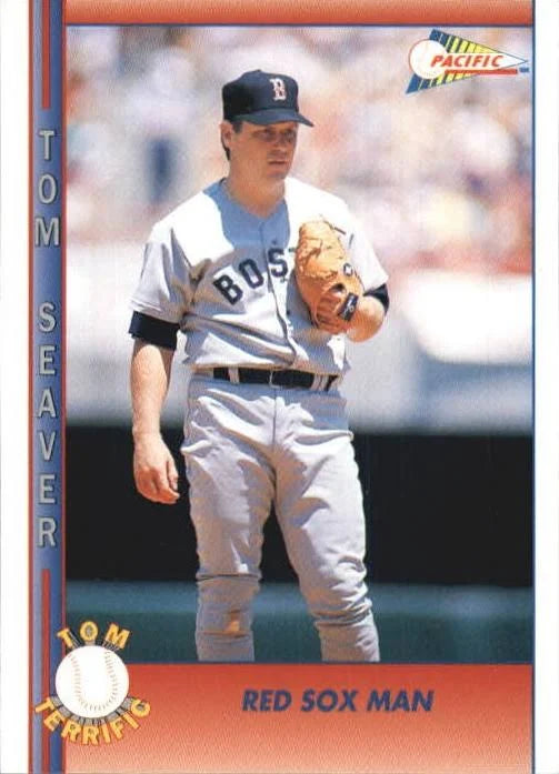 1992 Pacific Tom Terrific Tom Seaver Red Sox Man Baseball Card #67