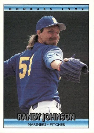 1992 Donruss Randall David Johnson Baseball Card #207