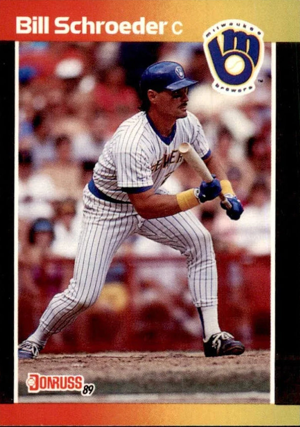 1989 Donruss Alfred (Bill) William Schroeder III Baseball Card #644