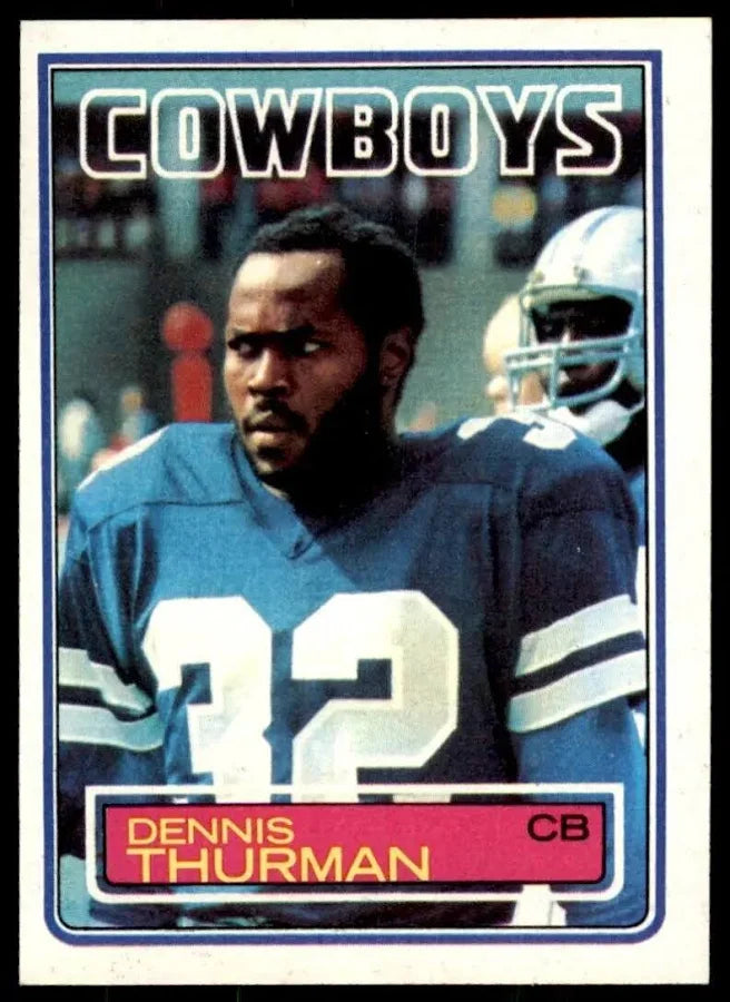 1983 Topps Dennis Thurman Football Card #54