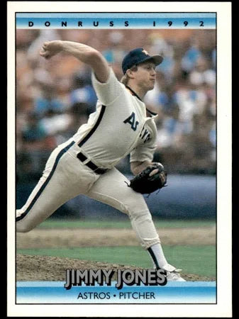 1992 Donruss James Condia Jones Baseball Card #272