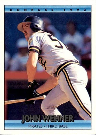 1992 Donruss John Paul Wehner Baseball Card #731