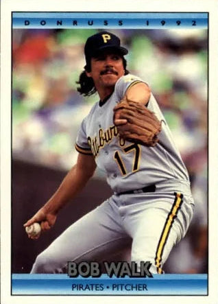 1992 Donruss Robert Vernon Walk Baseball Card #88