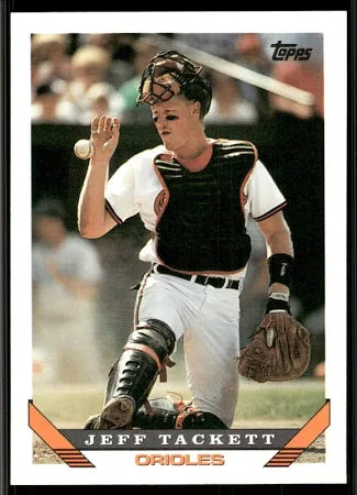 1993 Topps Jeff Tackett Baseball Card #6