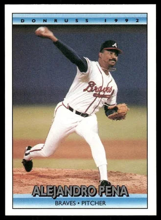 1992 Donruss Alejandro Pena Baseball Card #772