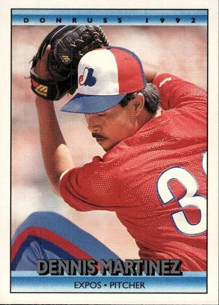 1992 Donruss Jose Dennis Martinez Baseball Card #686