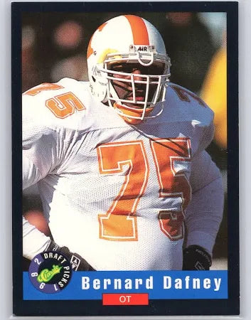1992 Classic Draft Picks Bernard Dafney Football Card #19