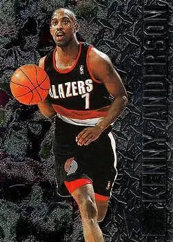 1997 Fleer Metal Kenny Anderson Basketball Card #206