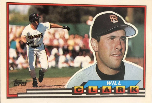 1989 Topps William Nuschler Clark Baseball Card #146