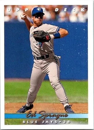 1993 Upper Deck Ed Sprague Baseball Card #764