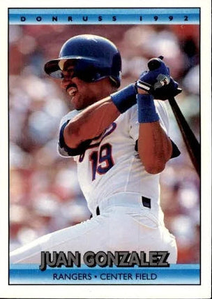 1992 Donruss Juan Alberto Gonzalez Baseball Card #393