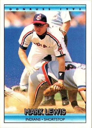 1992 Donruss Mark David Lewis Baseball Card #273