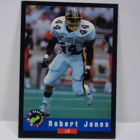 1992 Classic Draft Picks Robert Jones Football Card #92
