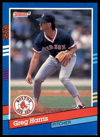 1991 Donruss Greg Allen Harris Baseball Card #306