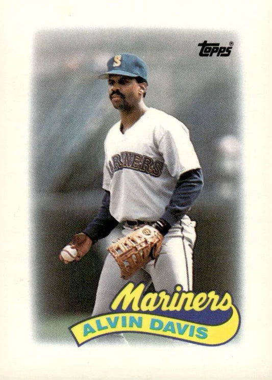 1989 Topps Major League Leaders Alvin Davis Baseball Card #72