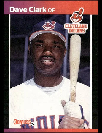 1989 Donruss David (Dave) Earl Clark Baseball Card #585