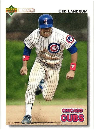 1992 Upper Deck Ced Landrum Baseball Card #50