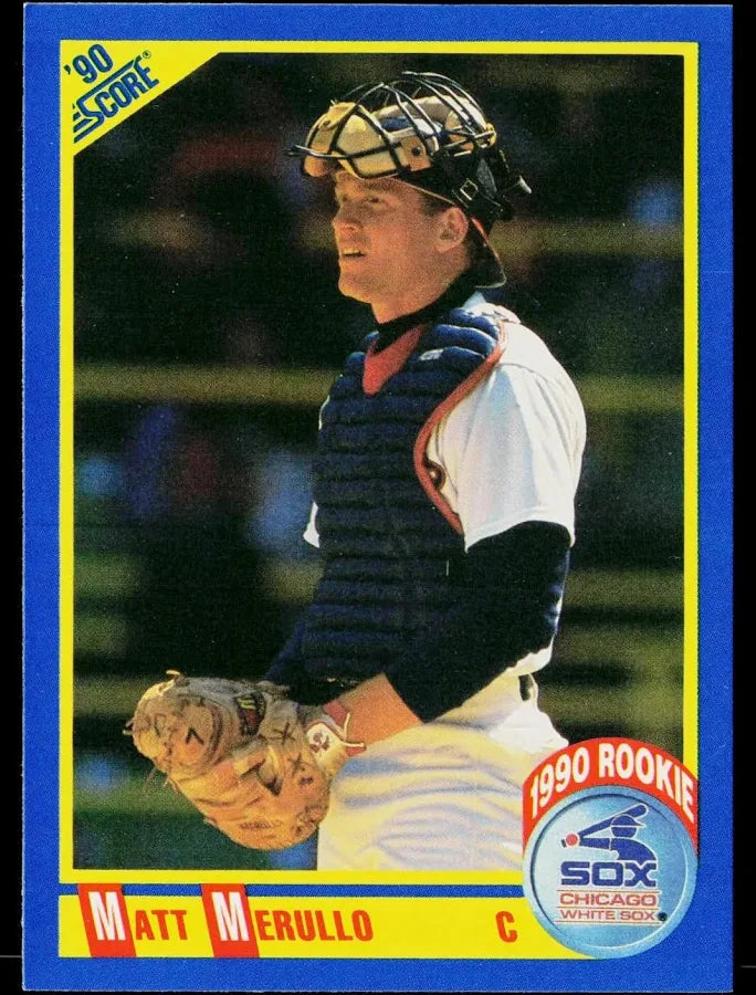 1990 Score Matt Merullo Baseball Card #605