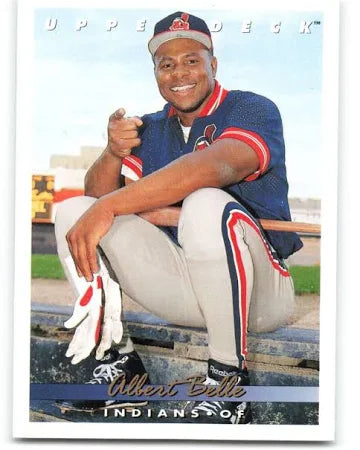 1993 Upper Deck Albert Belle Baseball Card #586