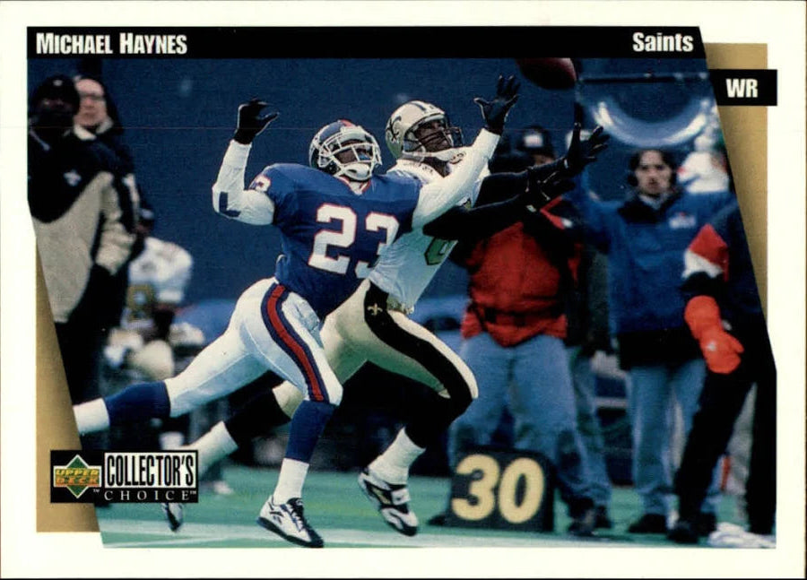 1997 Upper Deck Michael Haynes Football Card #273