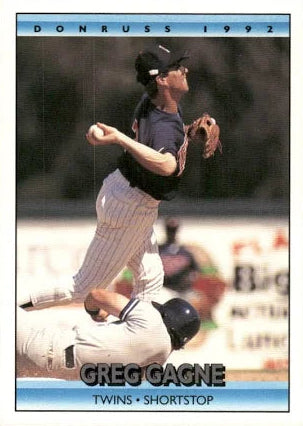 1992 Donruss Gregory Carpenter Gagne Baseball Card #204