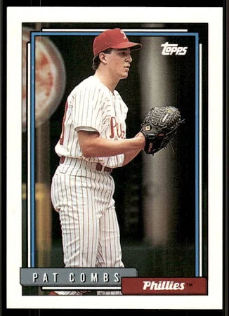 1992 Topps Pat Combs Baseball Card #456