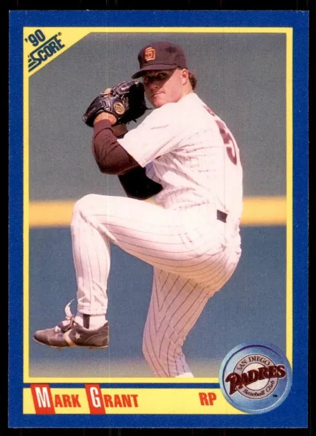 1990 Score Mark Grant Baseball Card #466