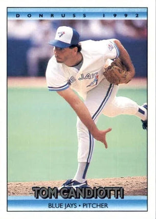 1992 Donruss Thomas Caesar Candiotti Baseball Card #459
