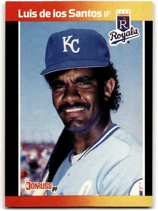 1989 Donruss Luis M. DeLOS Santos Baseball Card #562