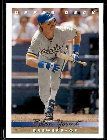 1993 Upper Deck Robin Yount Baseball Card #587