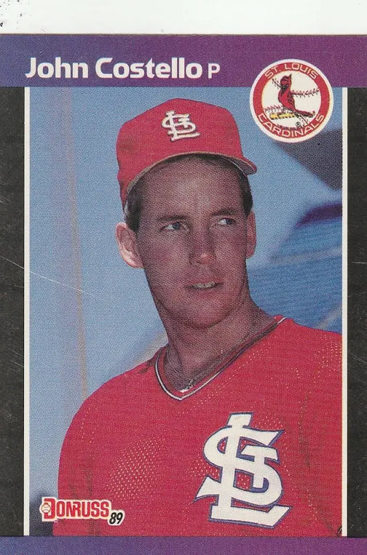 1989 Donruss John Reilly Costello Baseball Card #518