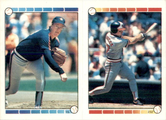 1989 Topps Super Star Sticker Tom Browning Baseball Card #61