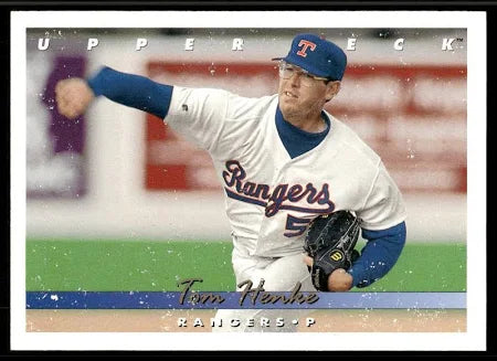 1993 Upper Deck Tom Henke Baseball Card #557