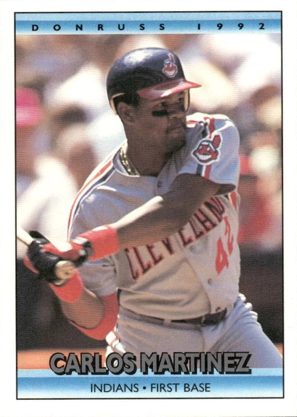 1992 Donruss Carlos Alberto Martinez Baseball Card #521