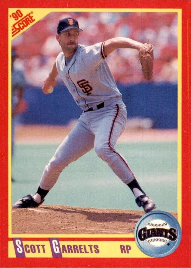 1990 Score Scott Garrelts Baseball Card #246