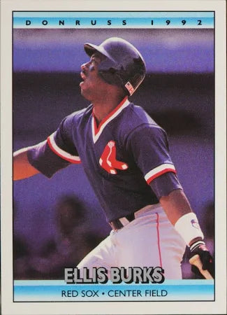 1992 Donruss Ellis Rena Burks Baseball Card #234