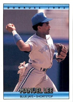 1992 Donruss Manuel Lora Lee Baseball Card #499