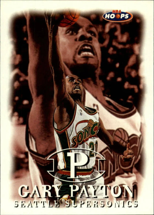 1998 Skybox Gary Payton Basketball Card #138